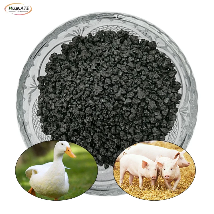 Ningixia Humate mineral premix feed premix for laying hens pig sodium humate over 85% water solubility