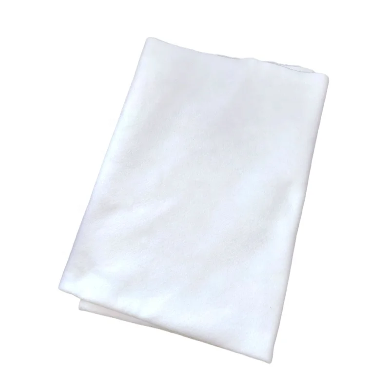 200g 102*204cm 1.3mm Factory sales First-class blanket non-woven fabric disposable polyester fabric needled air blanket