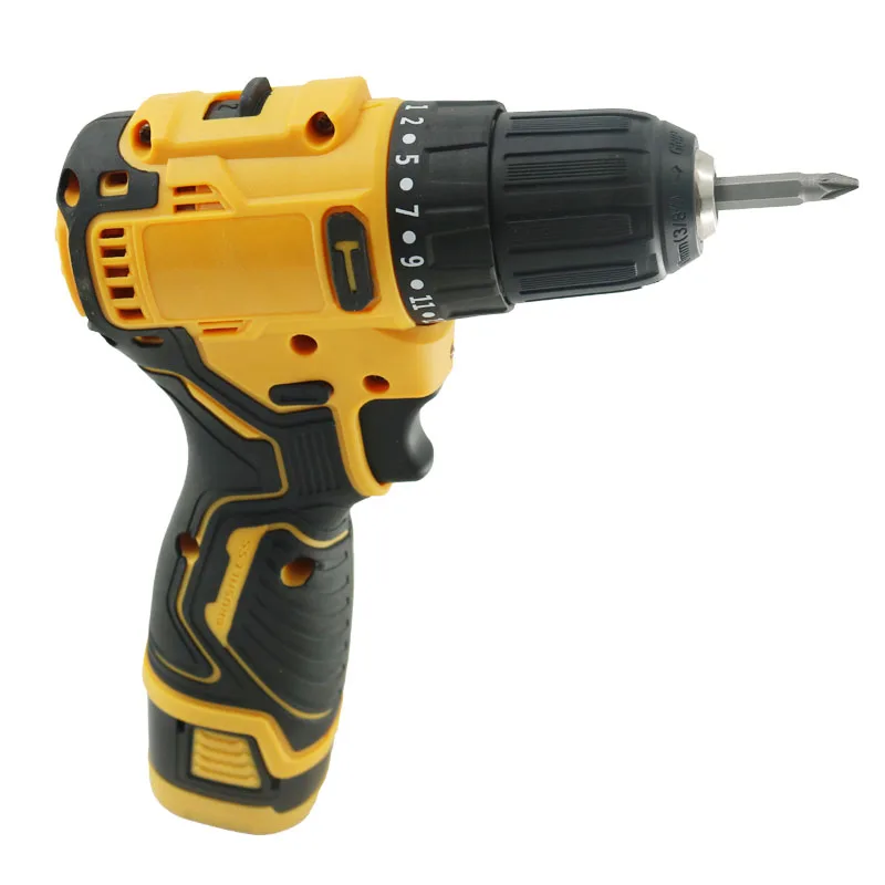 Lithium Battery Electric Drill 16.8V Cordless Drill with 2 0AH Li Ion Battery Industrial Battery Cordless Drill China Max Metal