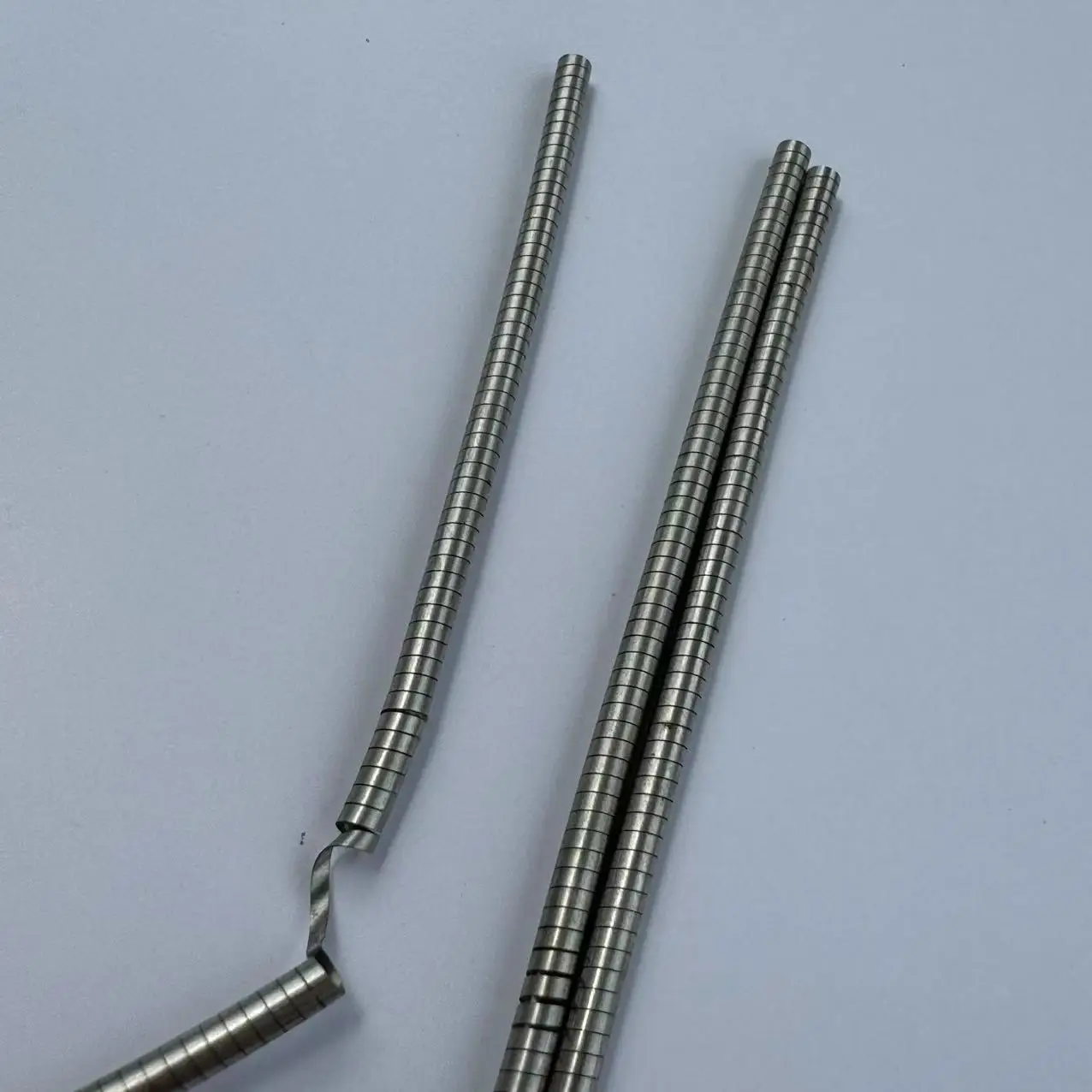 Customized Snake Bone Tube Stainless Steel Ultrasonic Disinfection Wave Design CNC & Wire EDM/Broaching Services