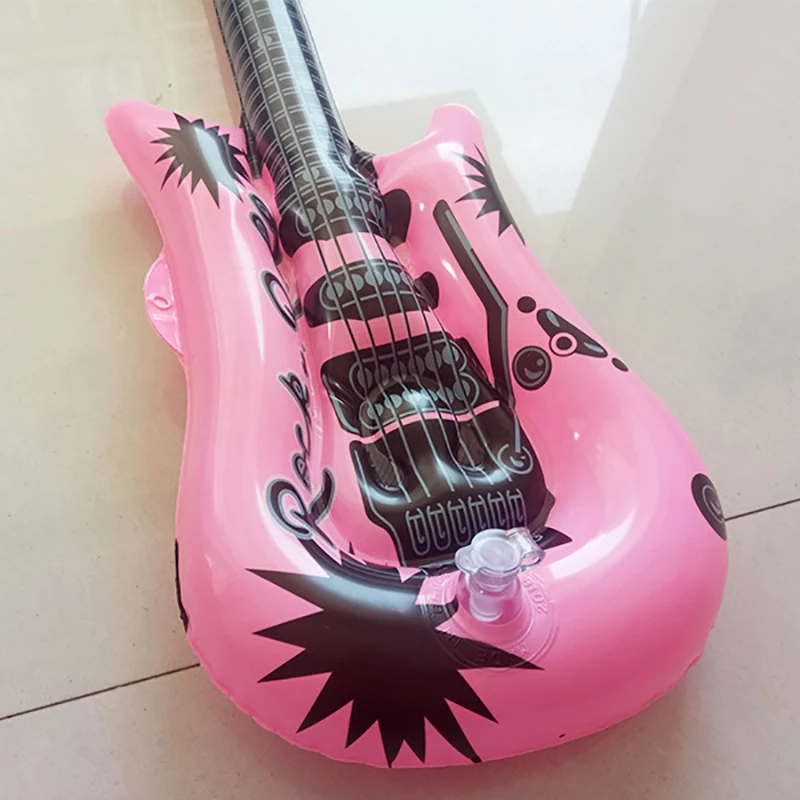 UCHOME wholesale new arrive 93cm  pvc inflatable guitar toy
