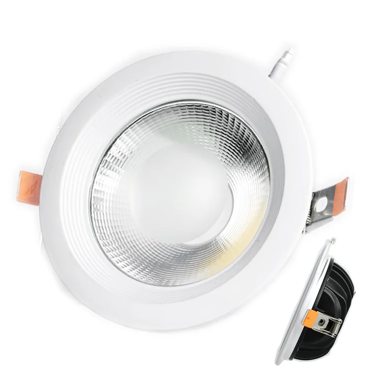 New Design Aluminium 1500lm Round Ceiling 15 watt COB LED Downlight