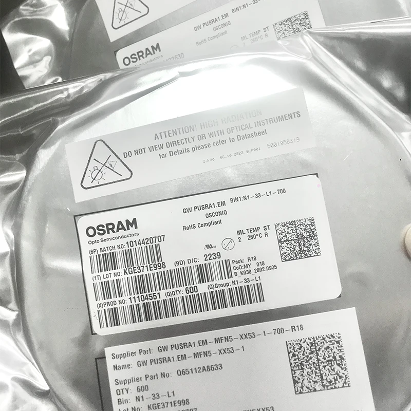 AMS -OSRAM GWPUSRA1.PM 3737 Led Smd Chip 5W 3V 70-80CRI 3000-6500K Led High Power OSRAMS