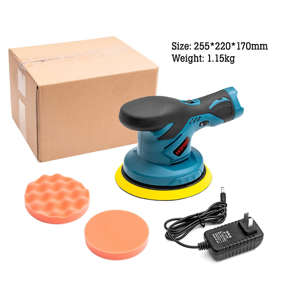 Factory Price 12V Lithium Battery Handheld Polisher Rotary Polisher  Car Buffer Waxer  Cordless Car Polishers