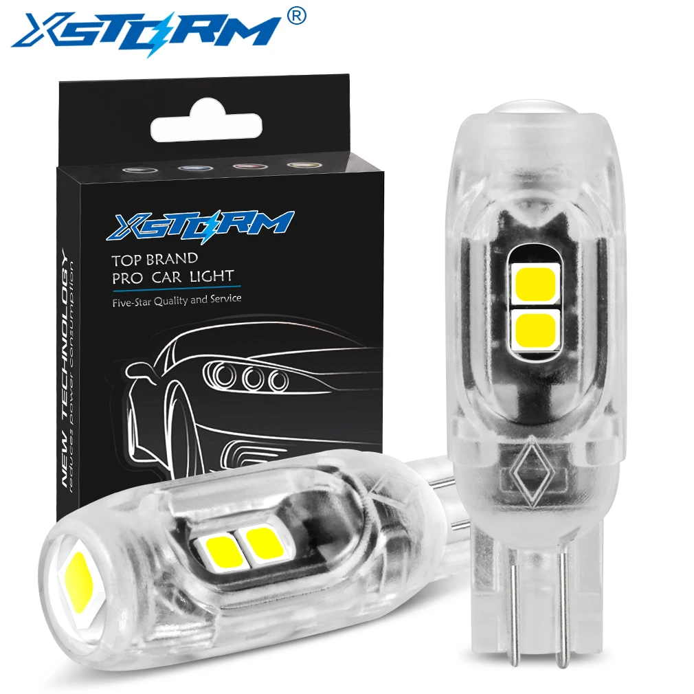Новинка, 12 В, белые, красные, желтые светодиодные лампы T10 W5W 168 194 Led Canbus 5SMD 3030, освещение салона автомобиля, подсветка номерного знака, автомобильные лампы