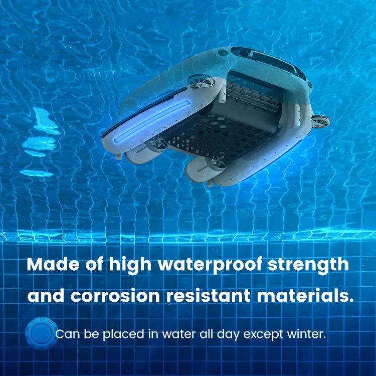 New Design Wireless Swimming Pool Surface Cleaning Skimmer Robot