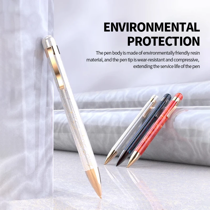 Philips Eco-friendly Resin Material Audio Recorder Pen Voice Activated Recording Device 32GB  VTR5900 PRO Golden Silk Jade