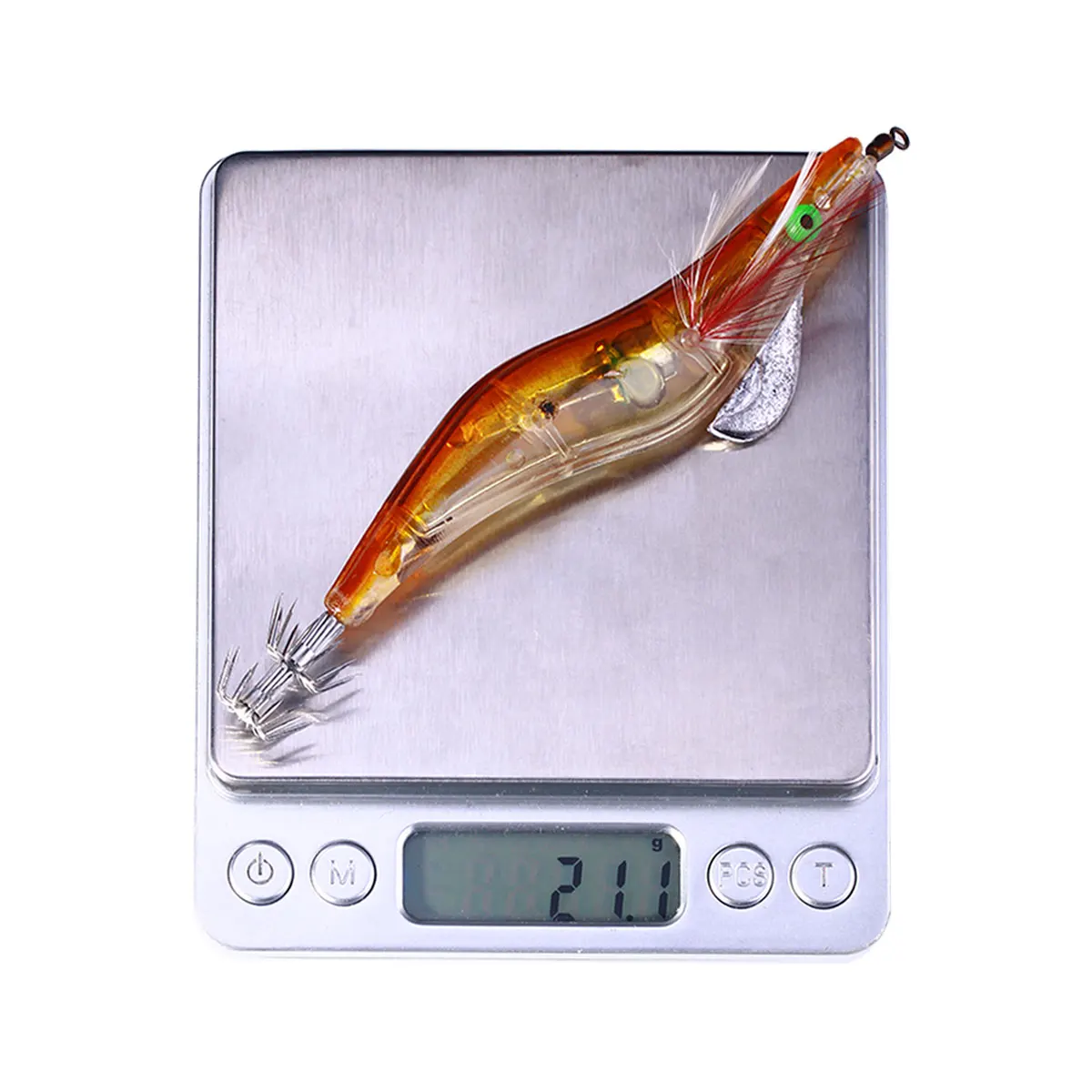 Hengjia Electronic shrimp squid baits 128MM 21G Squid jigs fishing lures