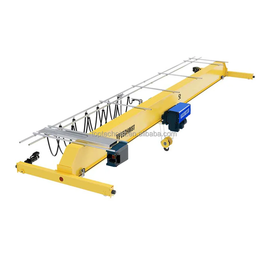 Professional Design Single Hanging Beam Overhead bridge Crane of Suspension Type 5 ton 10 ton 15 ton With Electric Hoist