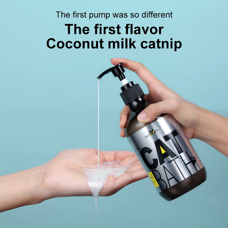 Pet Care Manufacturer Organic Shampoo Cats Shiny Grooming Pet Shampoos & Finishes Natural Organic Blueberry Cat Shampoo