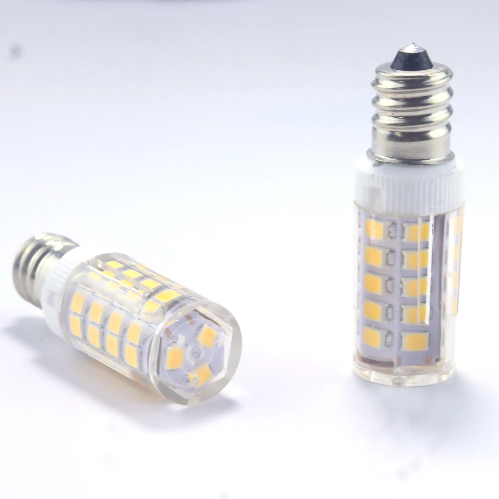 E12 LED Bulb Candelabra 3W 120V 220V LED Light Bulbs Non-Dimmable 6000K Daylight Small Ceiling Fan Light Bulbs for Dining Room