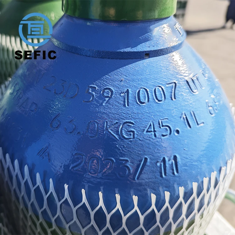 Tped Iso9809-1 229mm 50l 300bar Industrial Steel Cylinder Welding Mixing Tank Argon Co2 Tank Bottle