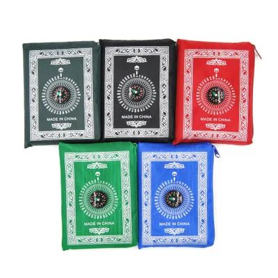 Портативный молния компас мусульманский коврик для поклонения исламский молитвенный коврик производители прямая продажа