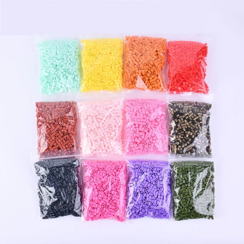 Wholesale diy craft handmade 5mm Iron Beads Perler Beads Educational Puzzle Toys 1000pcs
