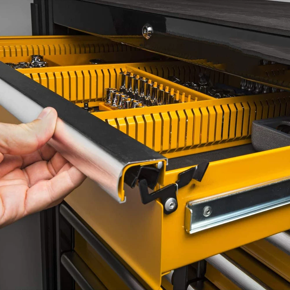 11 Drawers Rolling Tool Chest Cabinet High Capacity Tool Storage Cabinet With Wheels and Locking