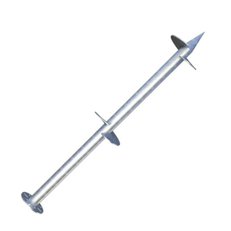 SOEASY hot sale photovoltaic ground structure foundation screw solar pile pole