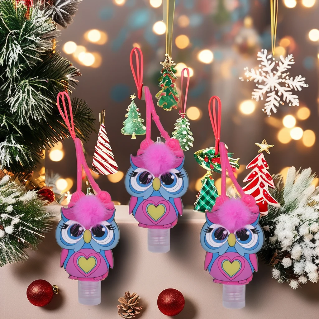 antibacterial gel custom logo 30ml mini  foam liquid  hand sanitizer silicone holder