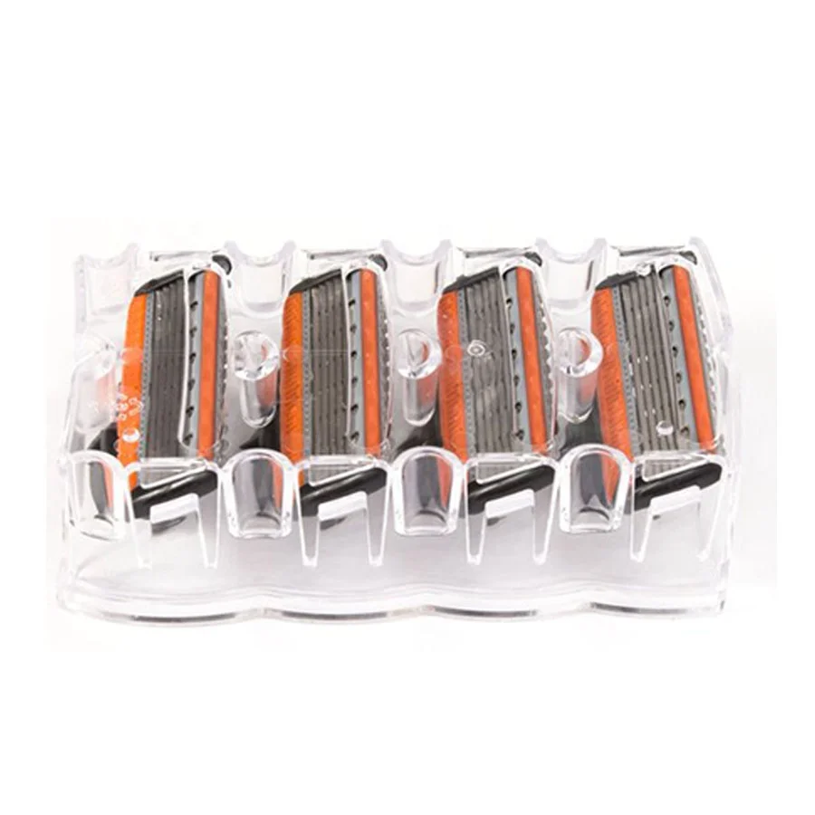 Best Quality Shaving 5 Blades Razor Cartridge  OEM Steel Box Swedish Stainless Logo Sharp Pack Pcs Brands