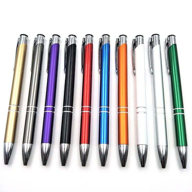 ZXX466 Ball Point Pen Laser Engraved Print Luxury Metal Ballpoint Pens with Custom Logo for Gift ball point pen manufacturer
