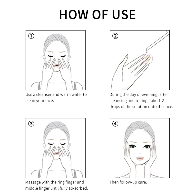 Beauty Personal Care 24k Gold Essence Organic SkinCare Hyaluronic Serum Skin Care Anti Aging Collagen Vegan Cosmetics Face Serum