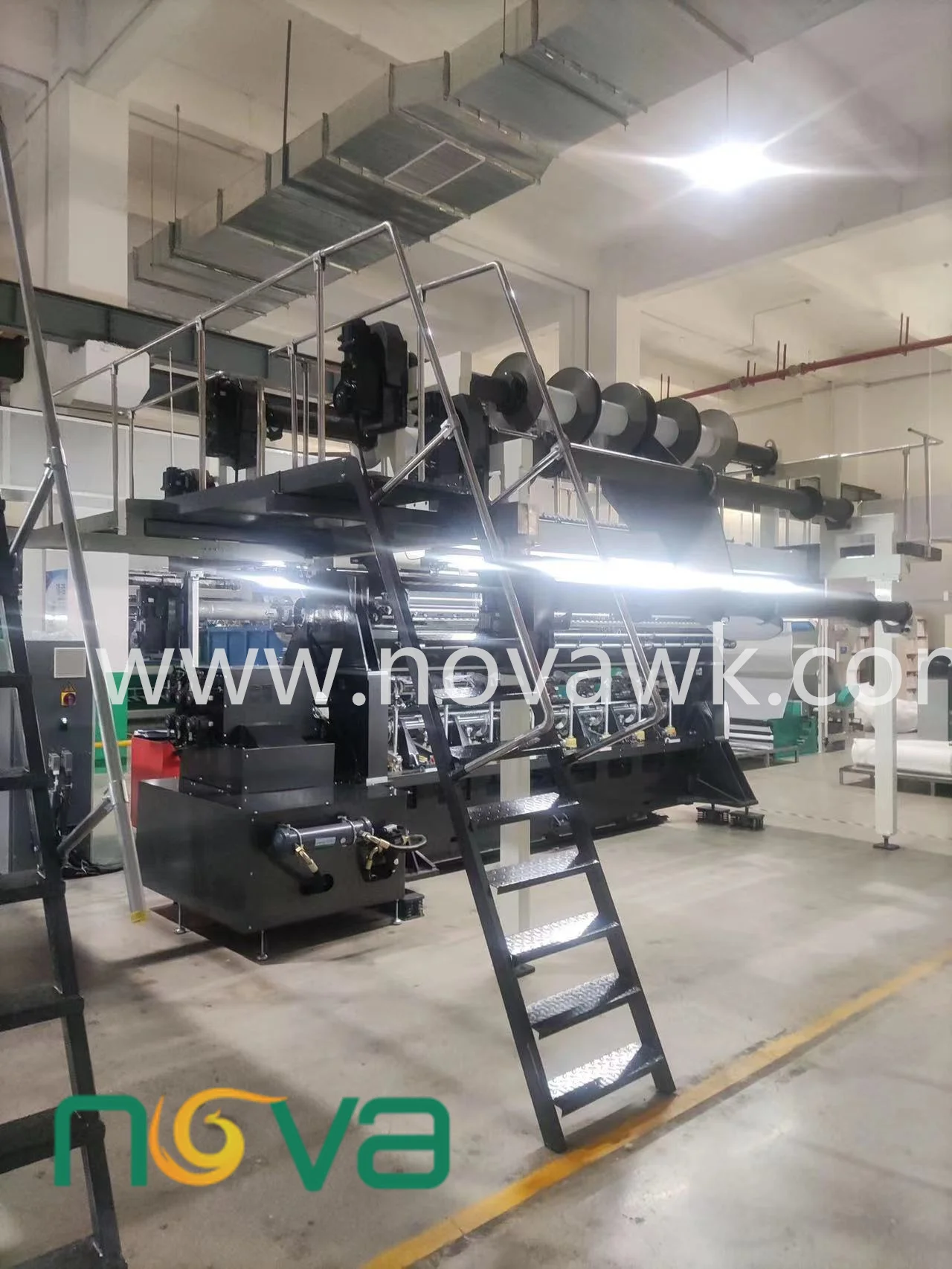 CUSTOM-MADE  NRS6 Professional Raschel Textile Machine Warp Knitting machine