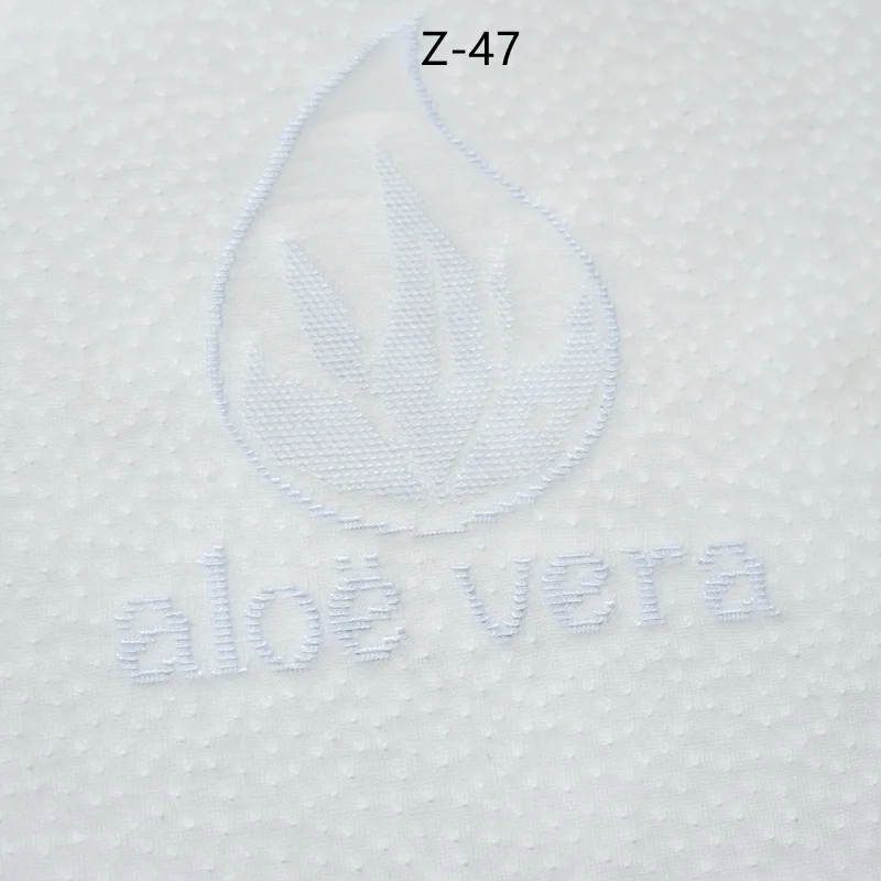280GSM 100%polyester aloe vera  fabric  jacquard fabric for latex mattress