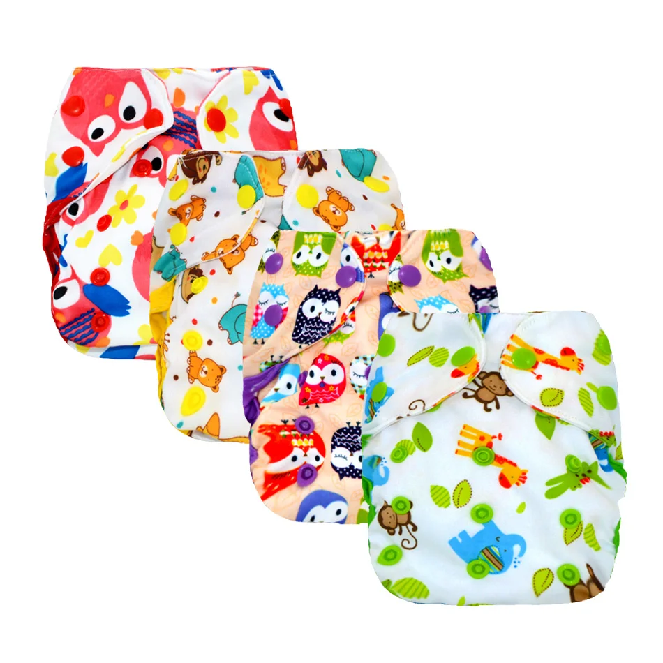 New Born Cloth Diaper Reusable Adjustable Washable Breathable Soft Warm Baby Diapers/nappies