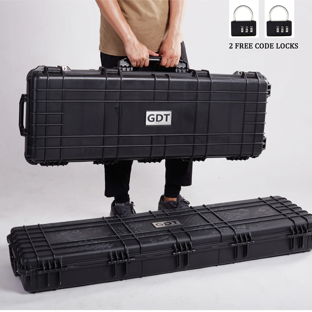 GD6064 Professional plastic acrylic gun display case gun case