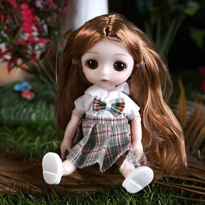 DL1231230 Factory Direct Supplied Hot Sell Mini Doll Original Design Customized Clothes Figure Toy Doll Set