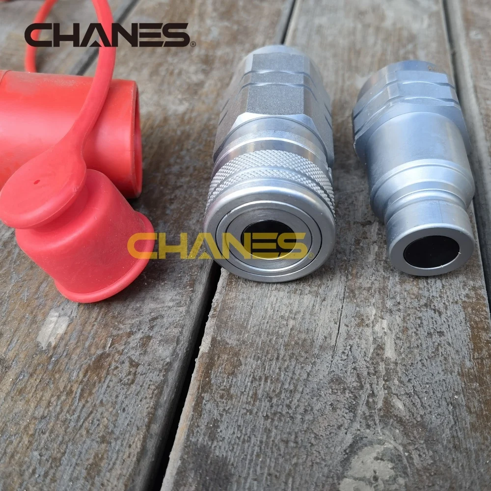 Mini Skid Steer Loader Quick coupling replacement Hydraulic Quick Coupler AUX Circuit Fittings Construction Machinery Parts
