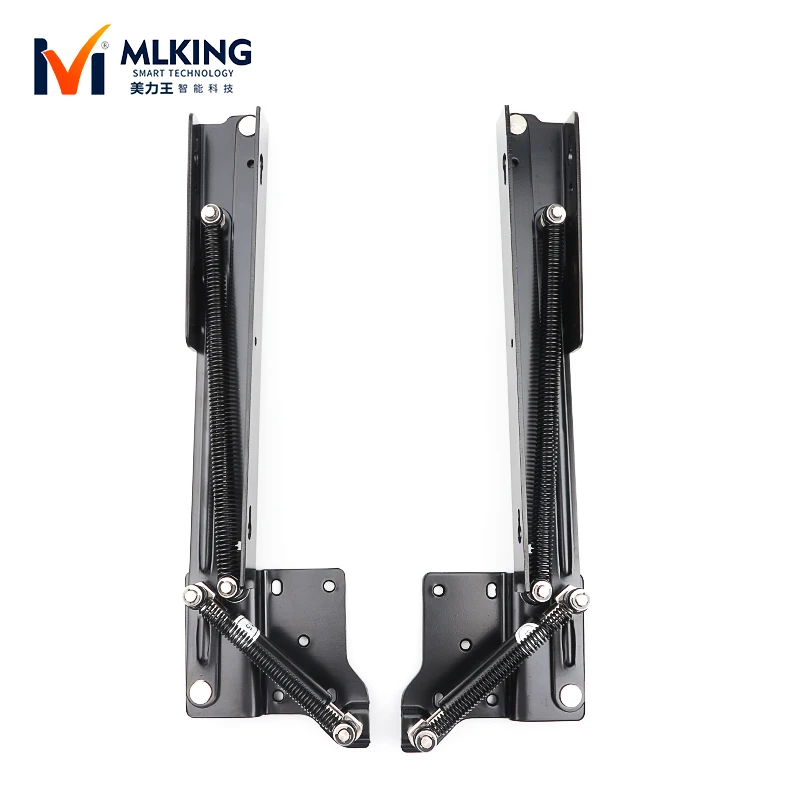 Hidden Pull Down Stool Mechanism for Shoe Rack Cabinet