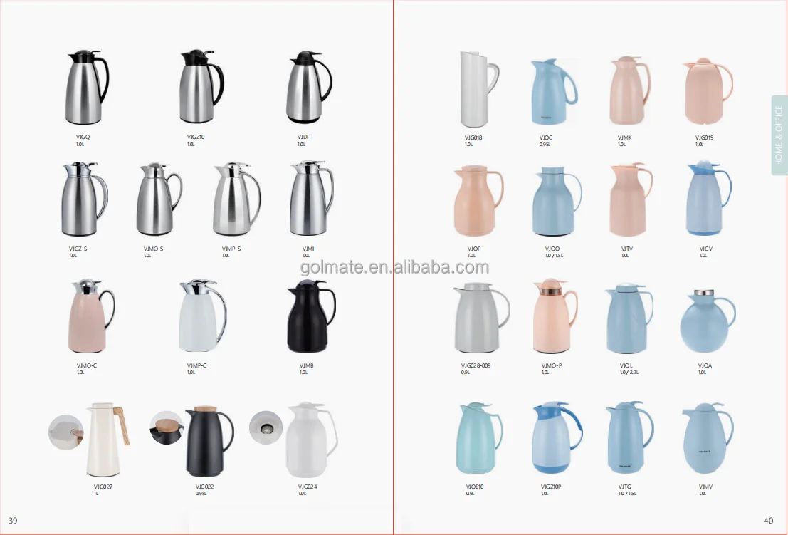 1L 1.5L 2L Double Wall 304 Stainless Steel Wine Coffee Thermal Carafe