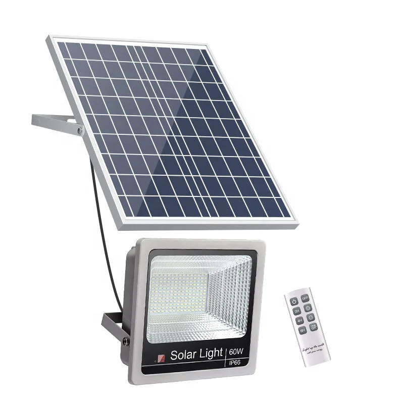 2023 Wholesale factory Price Outdoor Security Lighting 40W 60W 80WW 120W Solar panel LED Flood Light for garden street