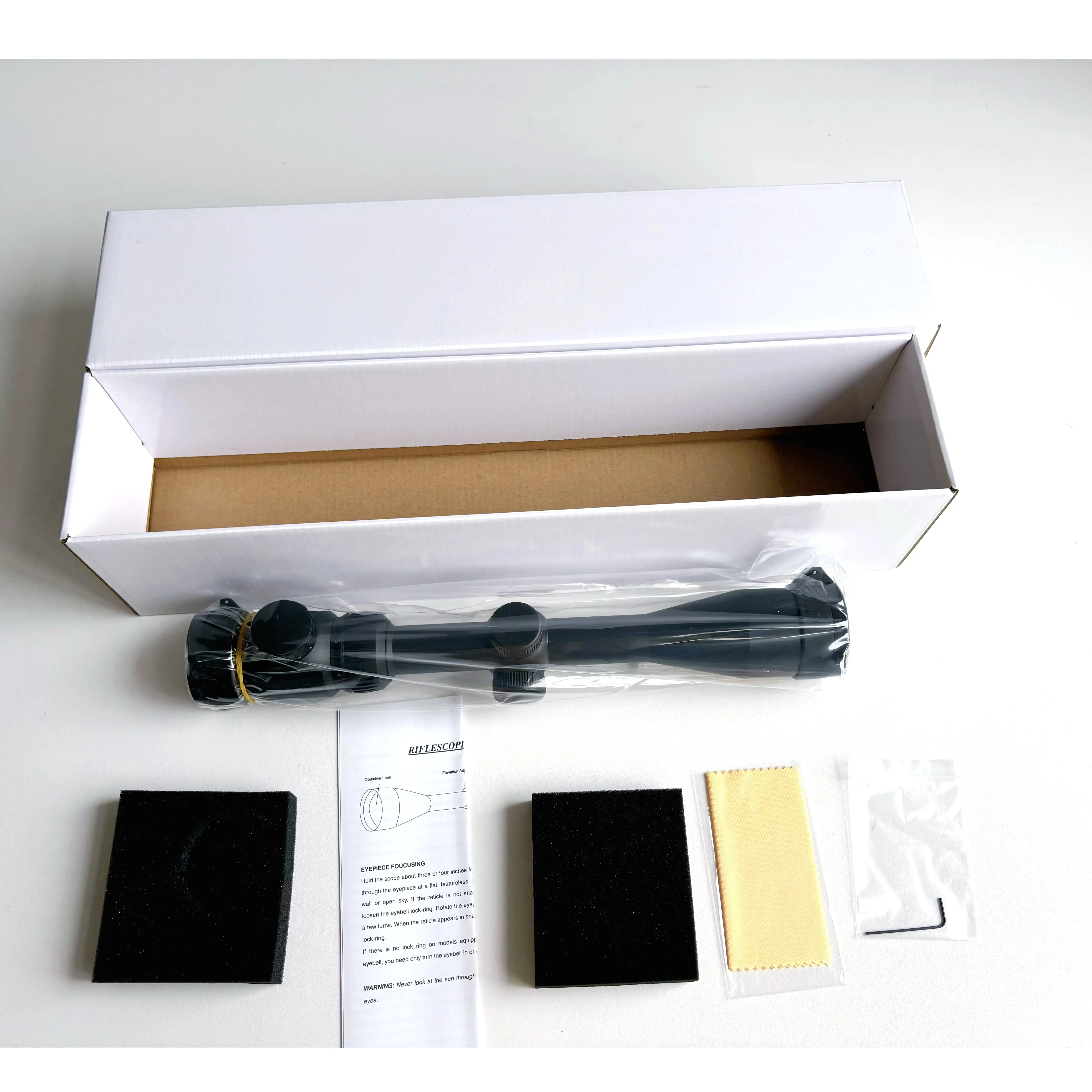 Professional Factory Tactical Optics Sight Scope  3-9x40 First Focal Plane Hunting Scope