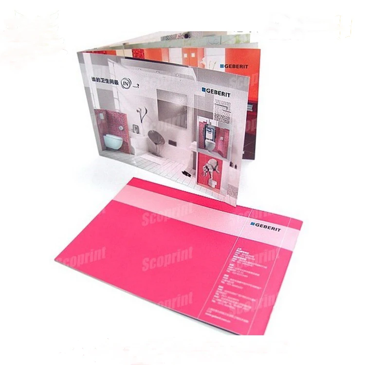 High Quality Custom Printing Full Color Catalogues Brochures Book Printing