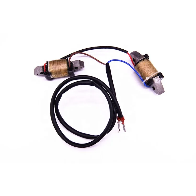 Outboard Engine 66T-85520-00 Charge Coil Assy Replaces for 2-Stroke Yamaha 40HP E40 40X M Boat Engines