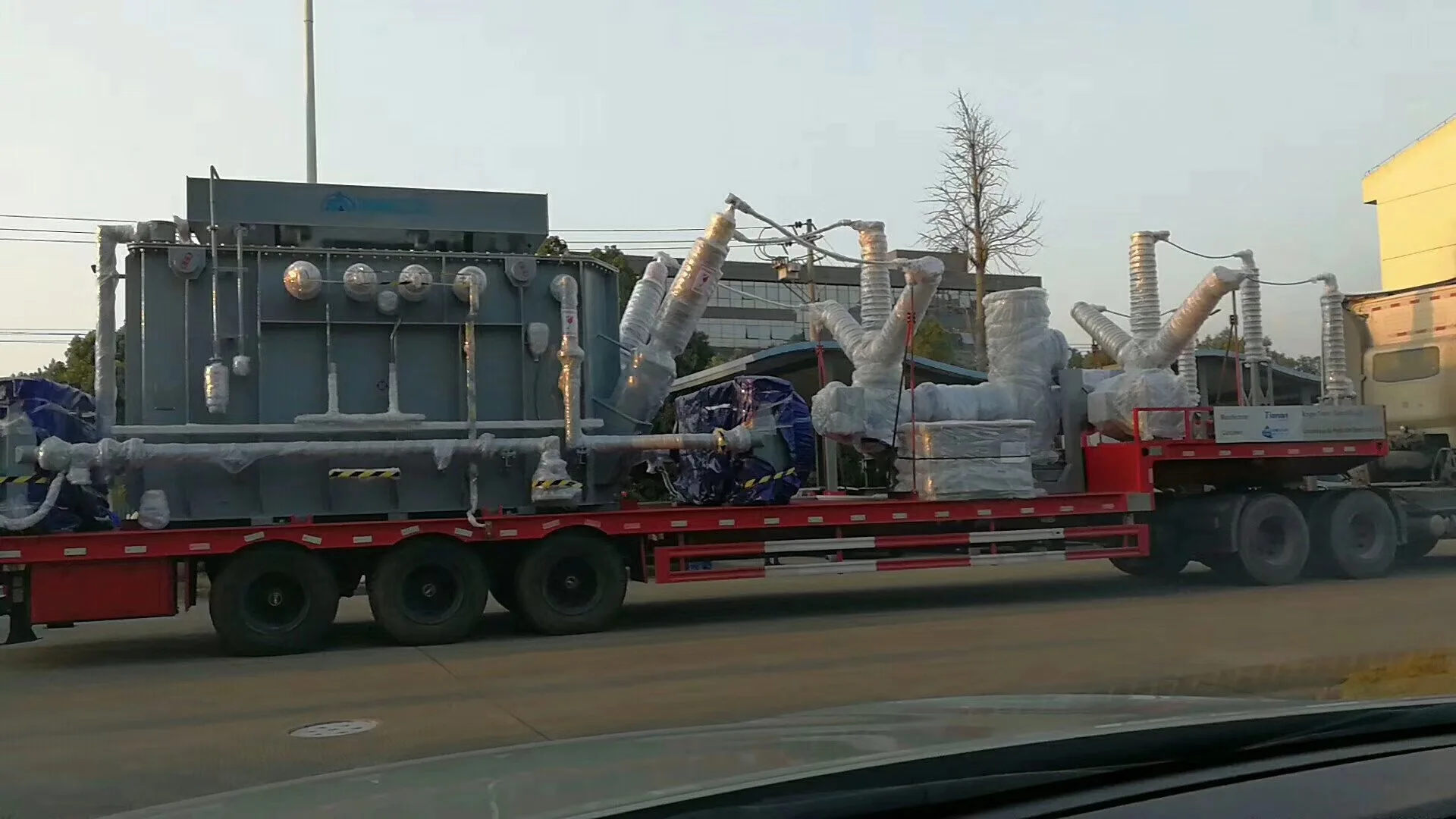 Electrical  power transformer substation 110kv electrical mobile substation