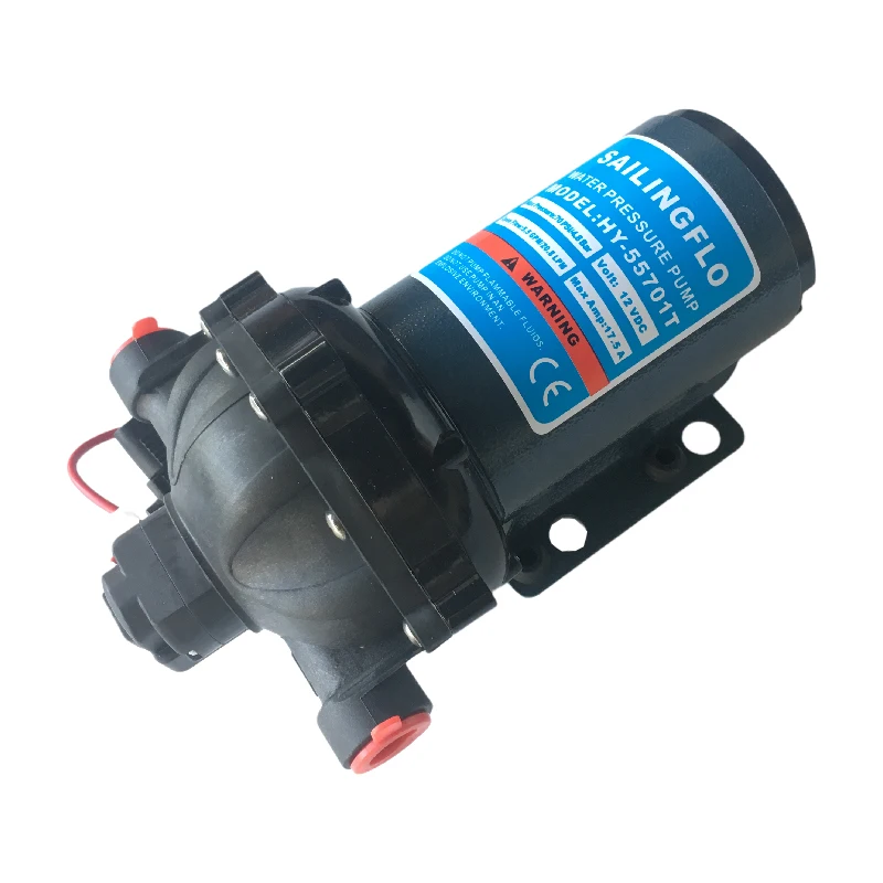 Встроенный переключатель давления Автоматический водяной насос 12V Dc 5.5GPM Электрический Ce мембранный морской ROHS