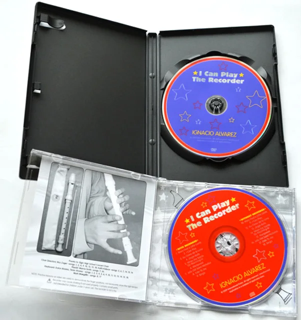 Replicate CD DVD in slim cd dvd case packaging with USB and Vinyl Record pressing