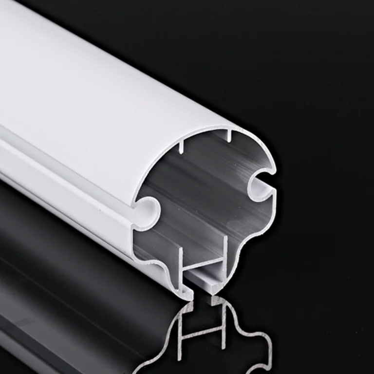 
Industrial Profile Circular Standard Size Extruded Aluminium Round Tube 