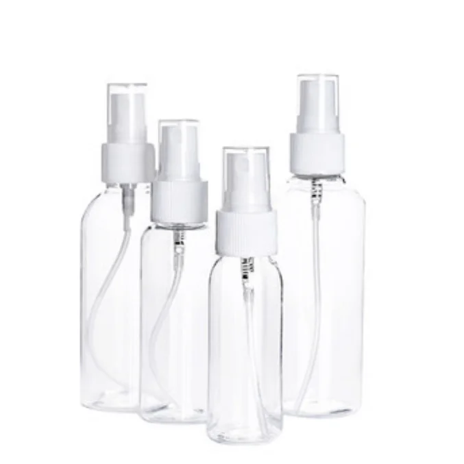 Recycled Small 10ml 20ml 50ml 100ml 200ml Empty PET Body Face Fine Mist Spray Bottle Plastic Bottles Spray