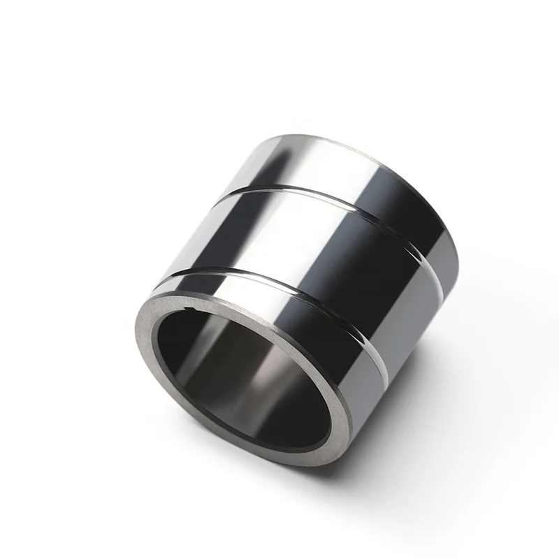 Tungsten Carbide Wear-Resistant Liner Tungsten Carbide Valve Bushing Precision Machined Carbide Bushing/Lining