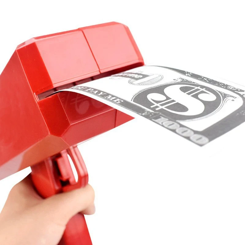 New Golden Cash Gun Money Spay Gun Money Gun Toy
