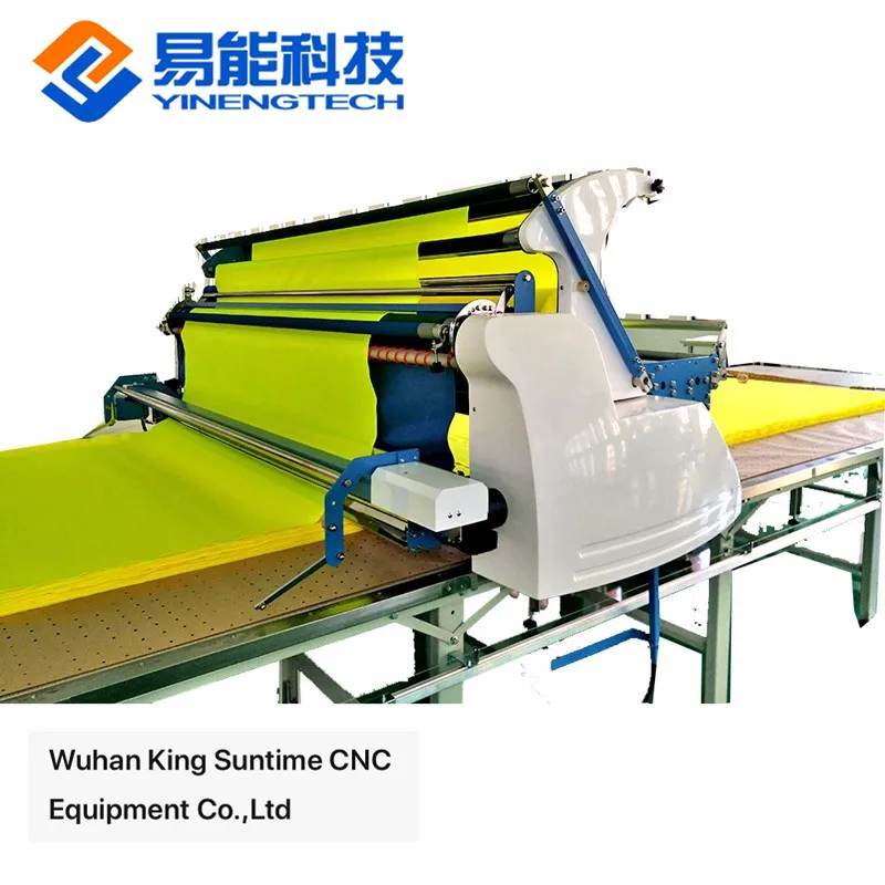 China High efficiency Automatic Knit and woven Fabric Spreading machine / Cloth paving machine