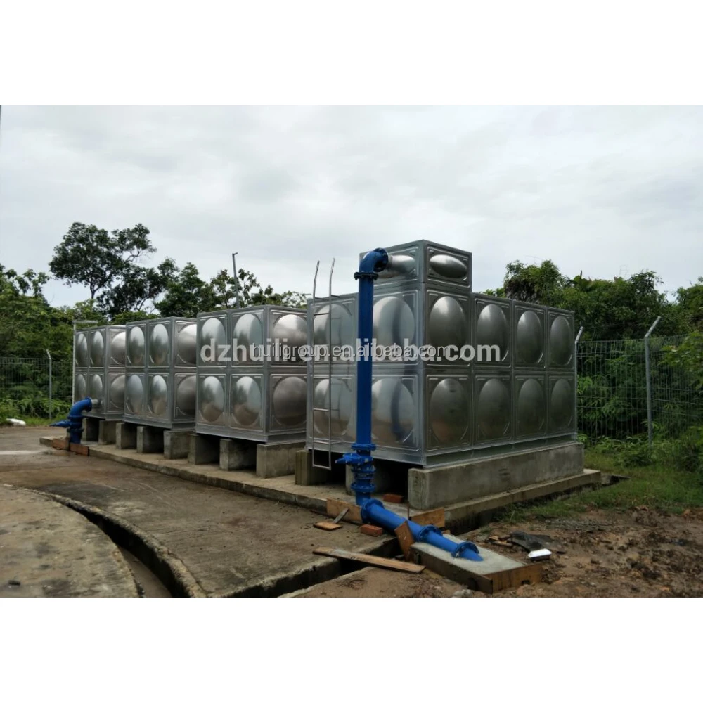 Assembled 304 316 Stainless Steel Tank for Drinking Insulated Large Rectangular Welding Water Storage Tank in Uae