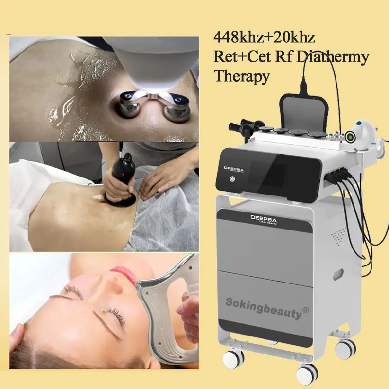 physical warm therapy RF diathermy CET RET modulated wave slimming machine for pain release high frequency deep heat master