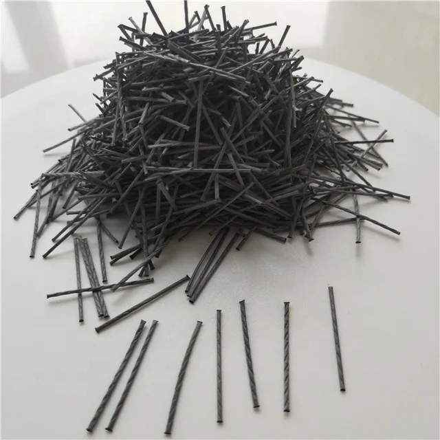 Бамбуковое полипропиленовое необработанное волокно в форме волны для цемента или бетона/полипропиленовое волокно