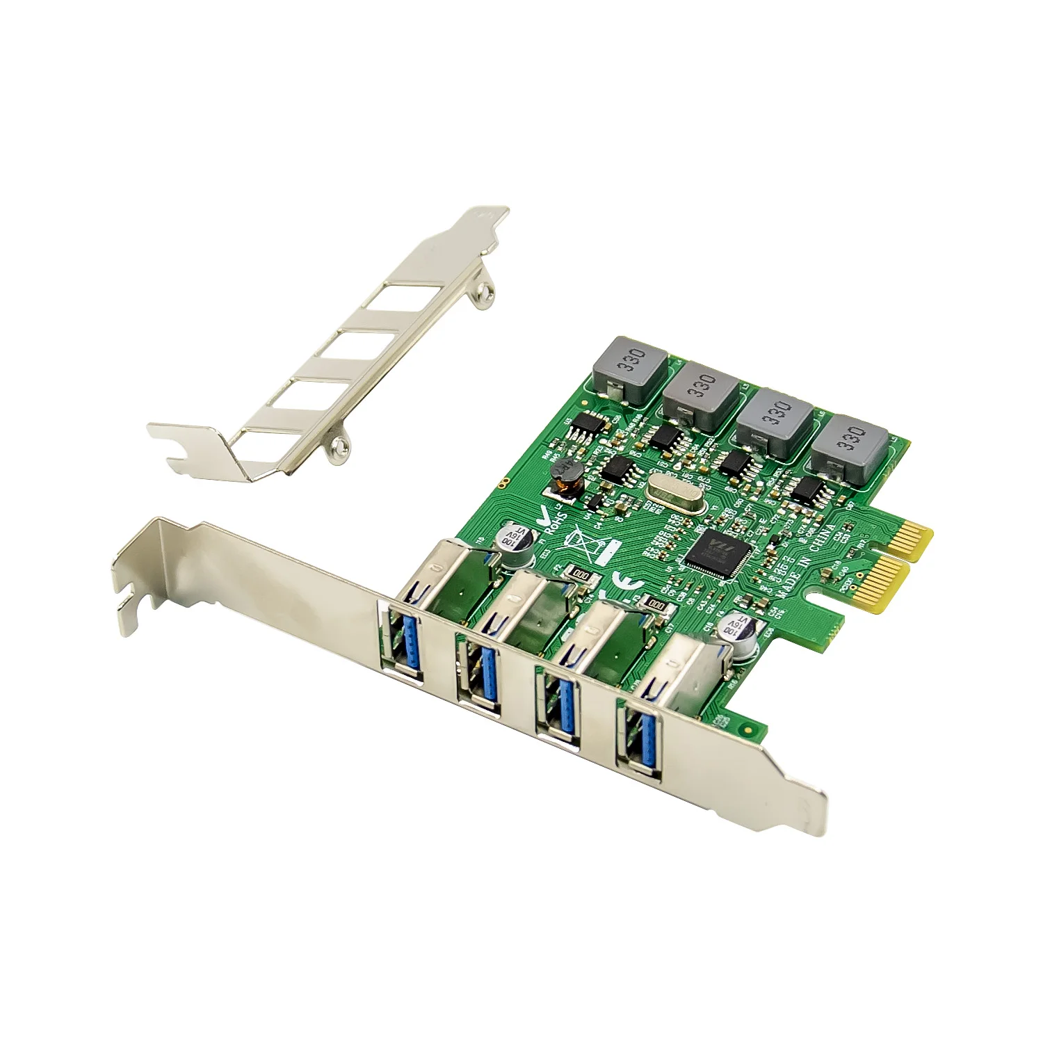 Оптовая продажа с фабрики PCIe VL805 USB3.0 4-портовый мини USB переходная