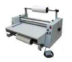 WD-380) Desktop A3 A4 size 365mm/14.3inch Steel Roller electric thermal film hot roll lamination machine