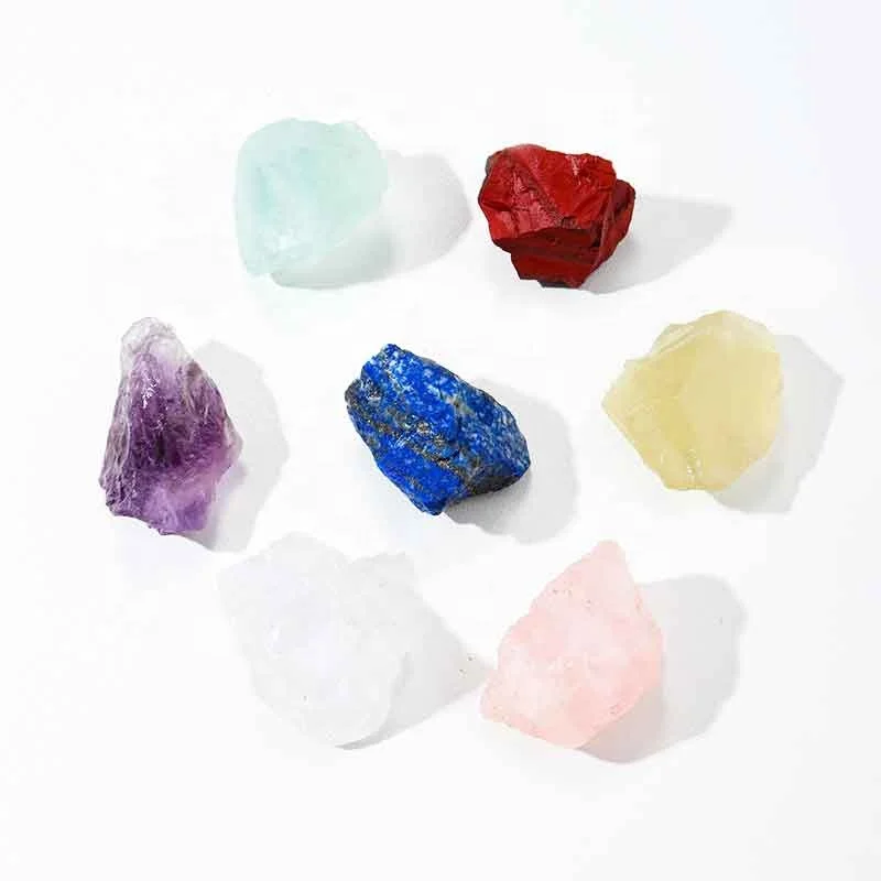 Уникальный кристаллический камень чакра в пакете кристаллы рейки 7 опущенные